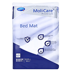 MOLICARE Premium Bed Mat 9 Tropfen 60x90 cm 30 Stück - Rückseite