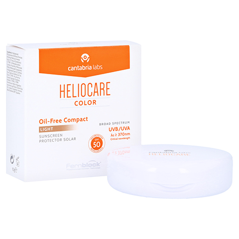 Heliocare Compact Make-up lfrei SPF 50 hell 10 Gramm