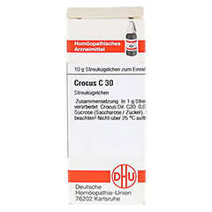 CROCUS C 30 Globuli 10 Gramm N1 - Vorderseite