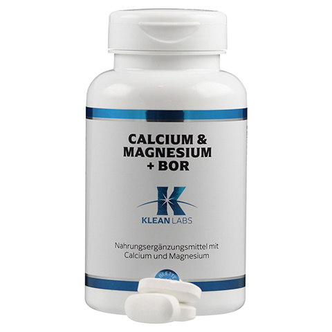 CALCIUM & MAGNESIUM+Bor KLEAN LABS Tabletten 100 Stck
