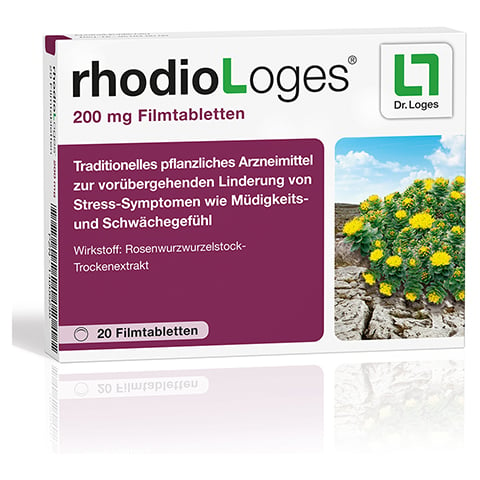 RHODIOLOGES 200 mg Filmtabletten 20 Stck N1