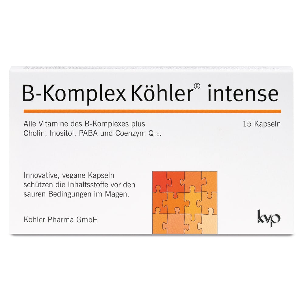 B-KOMPLEX Köhler intense Kapseln 15 Stück