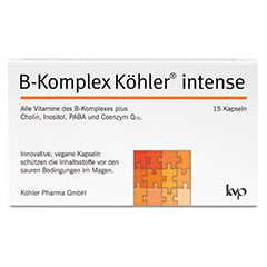 B-KOMPLEX Khler intense Kapseln 15 Stck