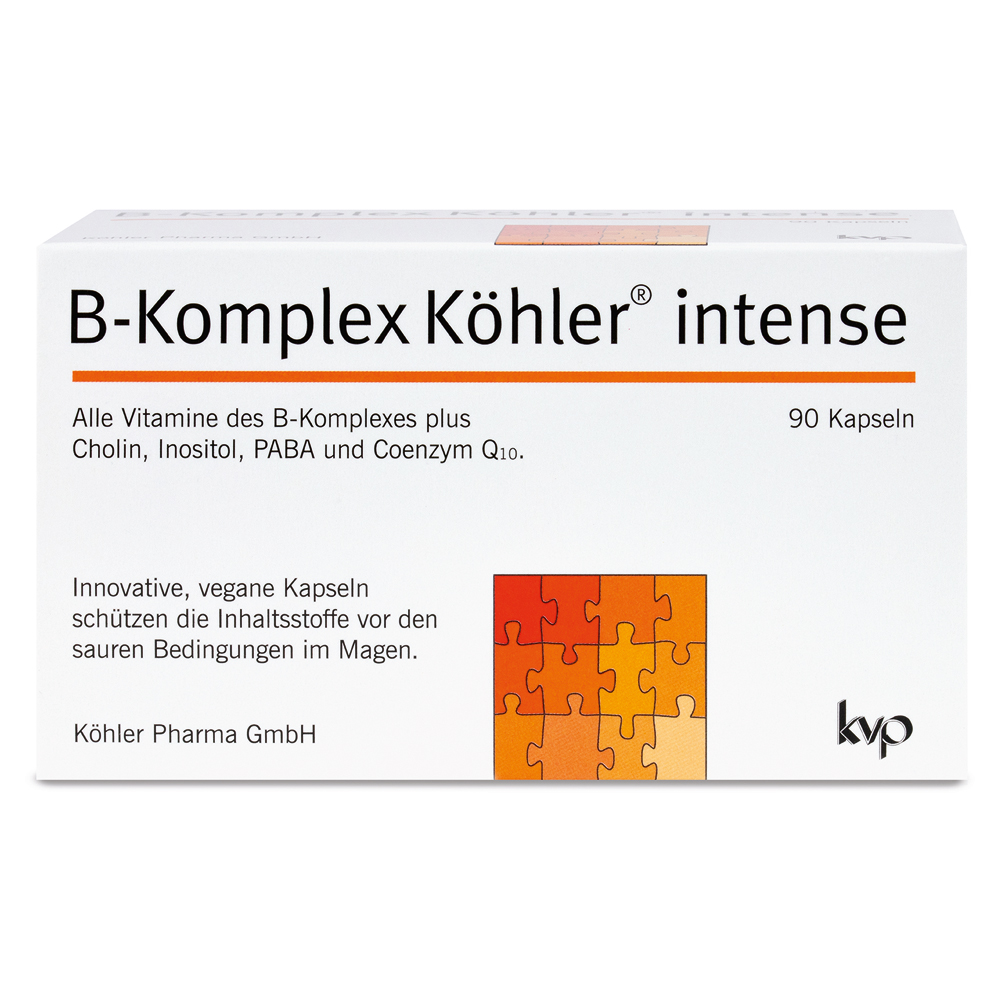 B-KOMPLEX Köhler intense Kapseln 90 Stück