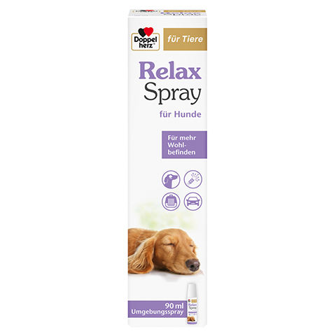 DOPPELHERZ fr Tiere Relaxspray f.Hunde 90 Milliliter