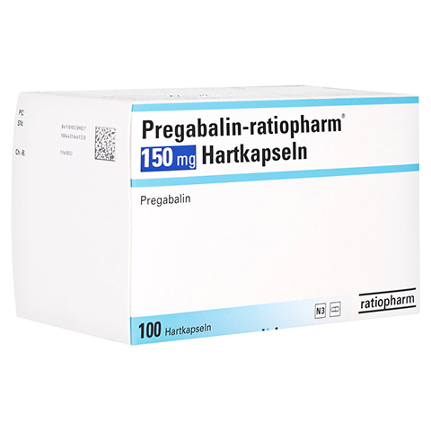 Pregabalin-ratiopharm 150mg 100 Stck N3