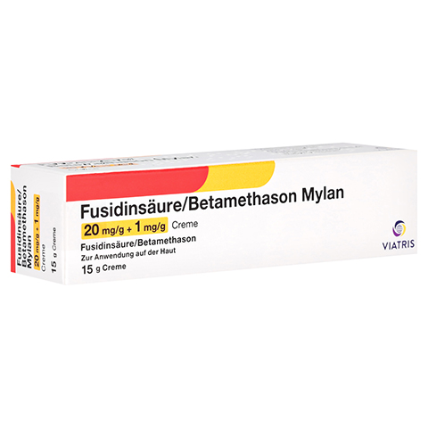 FUSIDINSURE/BETAMETHASON Mylan 20 mg/g+1 mg/g Cr. 15 Gramm N1