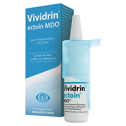 Vividrin ectoin MDO Augentropfen - allergisch gereizte Augen 1x10 Milliliter