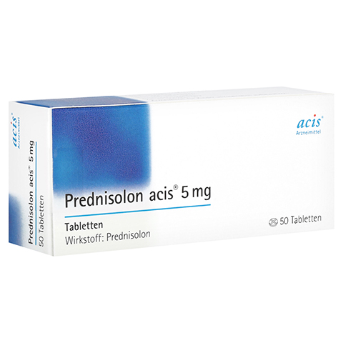 PREDNISOLON ACIS 5 mg Tabletten 50 Stck N2