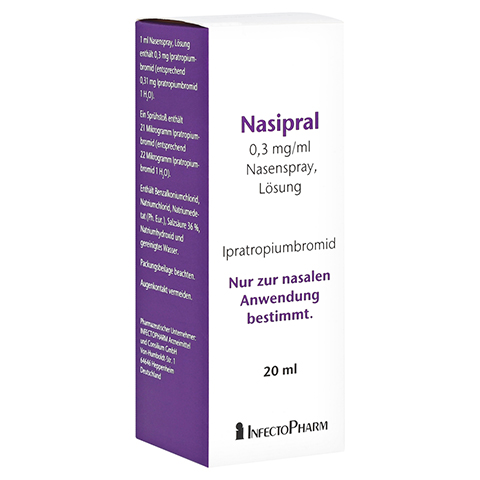 NASIPRAL 0,3 mg/ml Nasenspray 1x20 Milliliter