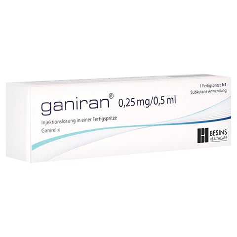 GANIRAN 0,25 mg/0,5 ml Inj.-Lsg.i.e.Fertigspr. 1x1 Stck N1