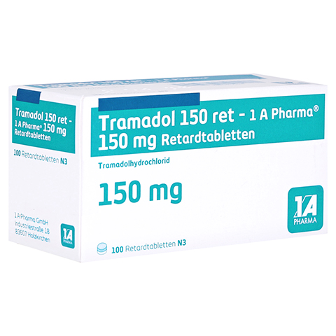 Tramadol 150 ret-1A Pharma 100 Stck N3