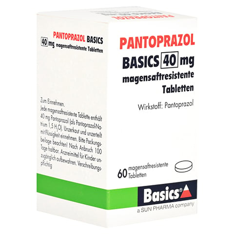 PANTOPRAZOL BASICS 40mg 60 Stck N2