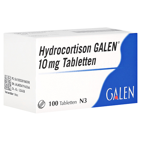HYDROCORTISON GALEN 10 mg Tabletten 100 Stck N3