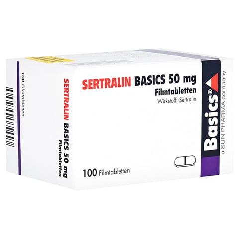 SERTRALIN BASICS 50mg 100 Stck N3