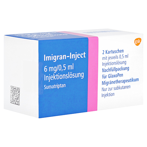 IMIGRAN-Inject Nachfllpack Injektionslsung 2 Stck