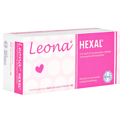 Leona HEXAL 0,10mg/0,02mg 6x21 Stck N3