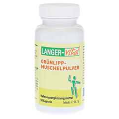 GRNLIPPMUSCHEL PULVER 1050 mg/Tg Kapseln