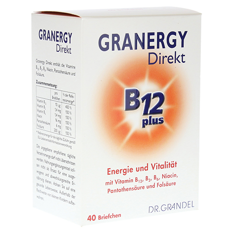 GRANDEL GRANERGY Direkt B12 plus Briefchen 40 Stck
