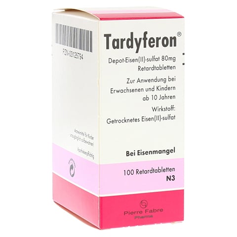 Tardyferon Depot-Eisen(II)-sulfat 80mg 100 Stück N3
