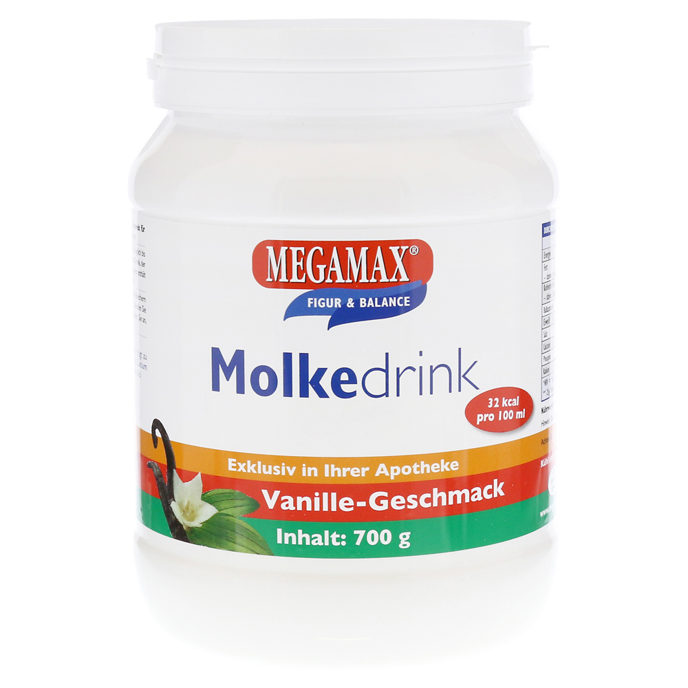 MOLKE DRINK Megamax Vanille Pulver 700 Gramm