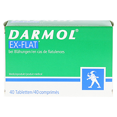 DARMOL EX-FLAT magensaftresistente Tabletten 40 Stck - Vorderseite