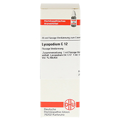 LYCOPODIUM C 12 Dilution 20 Milliliter N1 - Vorderseite