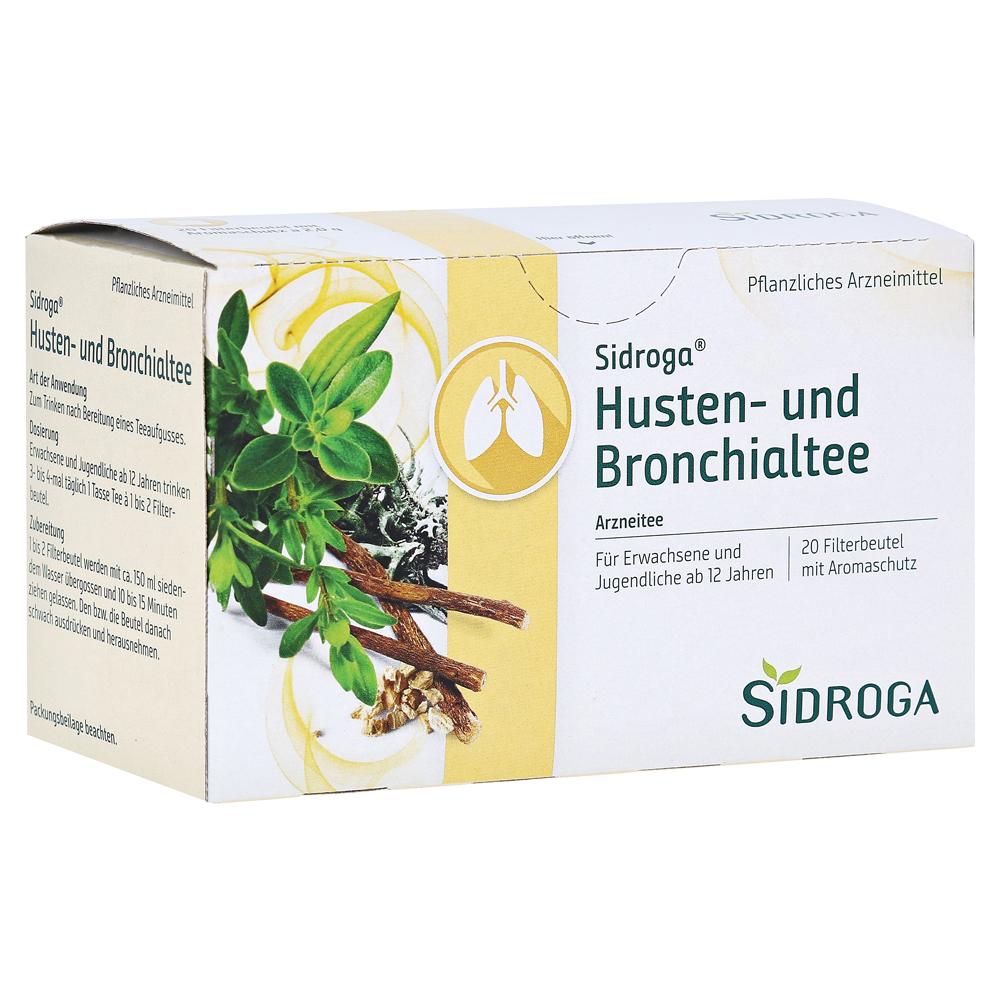 Sidroga Husten- und Bronchialtee Tee 20x2.0 Gramm
