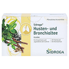 Sidroga Husten- und Bronchialtee 20x2.0 Gramm - Vorderseite
