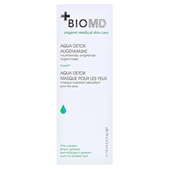 Biomed Aqua Detox Augenmaske 15 Milliliter - Vorderseite