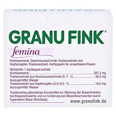 GRANU FINK femina 120 Stück - Rückseite