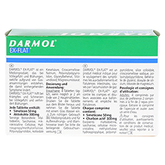 DARMOL EX-FLAT magensaftresistente Tabletten 40 Stck - Rckseite