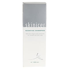 SKINICER Sedative Shampoo 100 Milliliter - Rückseite