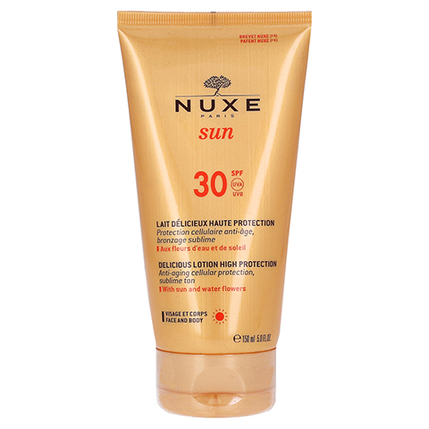 NUXE Sun Lotion Delicieux Visage & Corps LSF 30 150 Milliliter