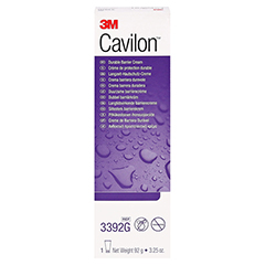 CAVILON 3M Langzeit-Hautschutz-Creme 3392G 92 Gramm - Vorderseite