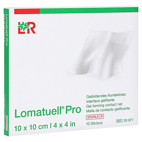 LOMATUELL Pro 10x10 cm steril 10 Stck