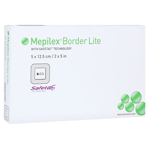 MEPILEX Border Lite Schaumverb.5x12,5 cm steril 5 Stück