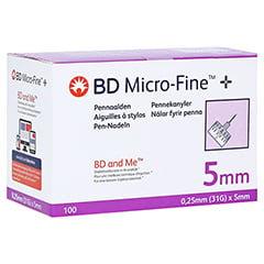 BD MICRO-FINE+ Pen-Nadeln 0,25x5 mm 31 G 100 Stck