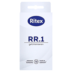 RITEX RR.1 Kondome 10 Stück - Vorderseite
