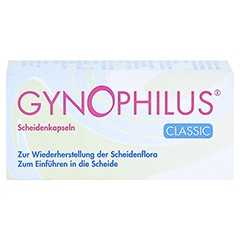 GYNOPHILUS Vaginalkapseln 14 Stck - Vorderseite