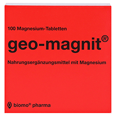 GEO-MAGNIT Tabletten 100 Stück - Vorderseite