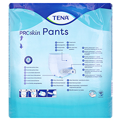 TENA PANTS Super XL bei Inkontinenz 12 Stück - Rückseite