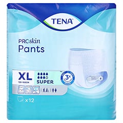 TENA PANTS Super XL bei Inkontinenz 12 Stück - Vorderseite