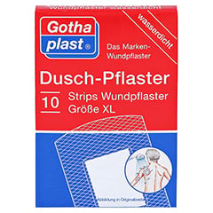 Gothaplast Duschpflaster XL 48x70 mm 10 Stück - Vorderseite