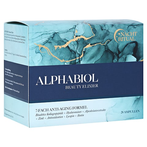 ALPHABIOL Beauty Elixier 7fach Anti-Aging Formel 28x25 Milliliter