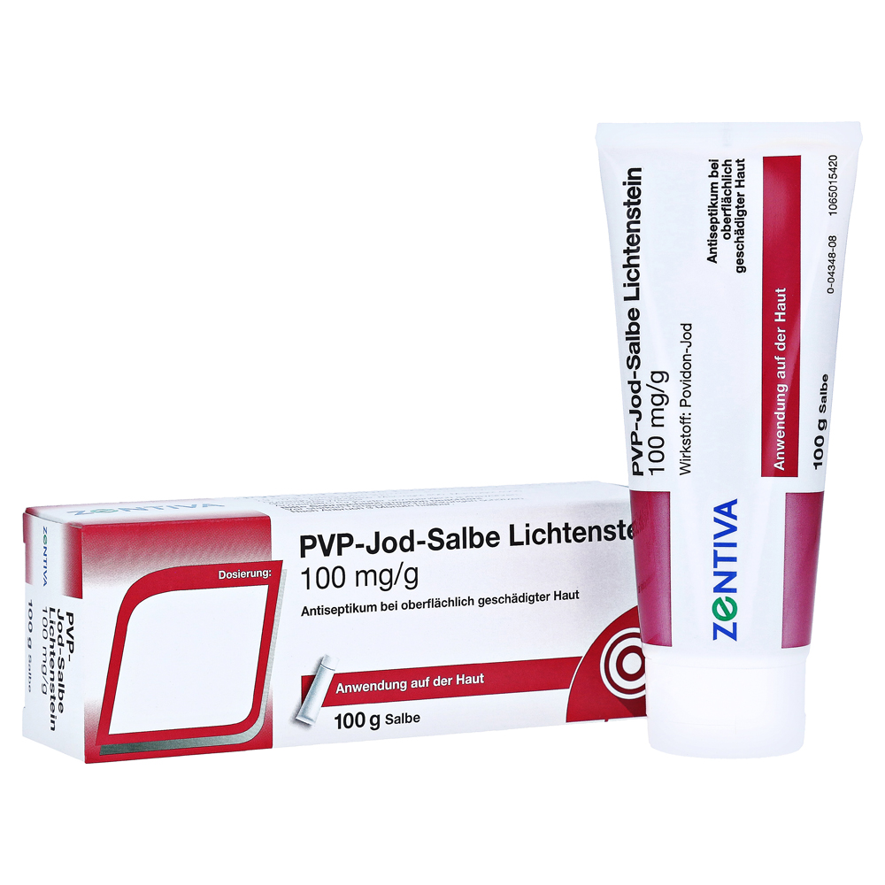 PVP-Jod-Salbe Lichtenstein Salbe 100 Gramm