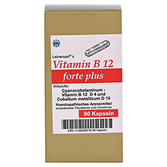 VITAMIN B12 FORTE plus Kapseln 90 Stck - Vorderseite