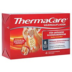 ThermaCare Wärmeauflagen für größere Schmerzbereiche 4 Stück