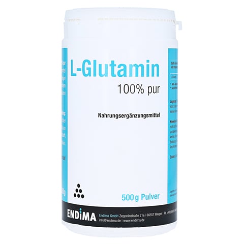 L-Glutamin 100% Pur Pulver 500 Gramm