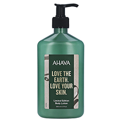 AHAVA Mineral Body Lotion "Love the Earth. Love your Skin" Limited Edition 500 Milliliter